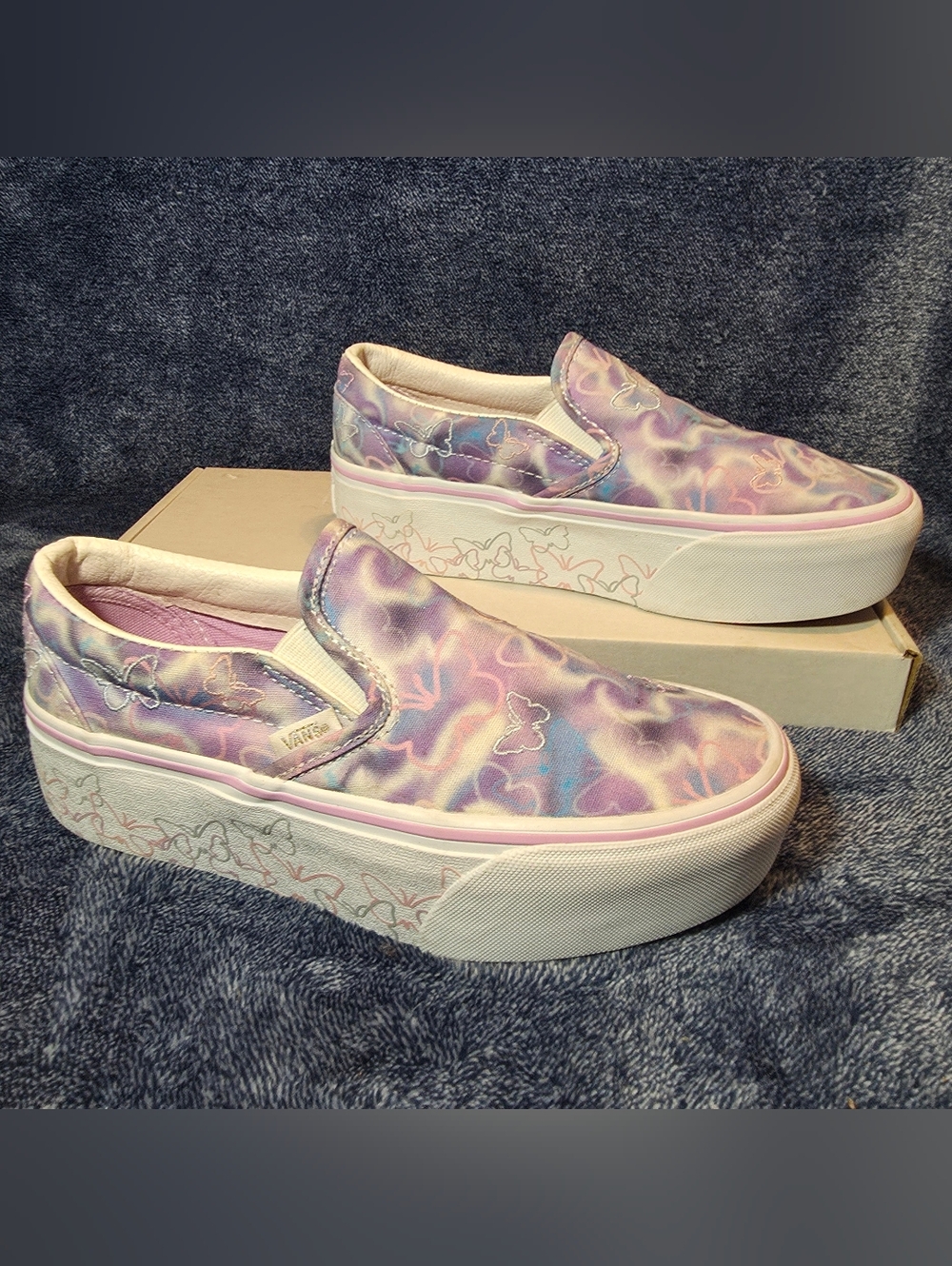 Vans Classic Slip-On Stackform "Butterfly Dreams"
